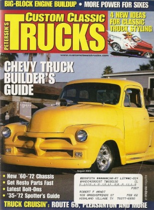 CUSTOM CLASSIC TRUCKS 2001 AUG -